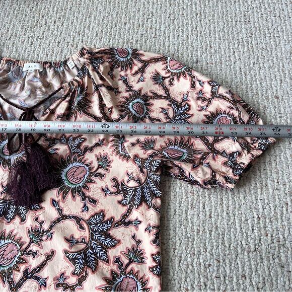 A.L.C. Elly Bohemian Print Top - Picture 10 of 13